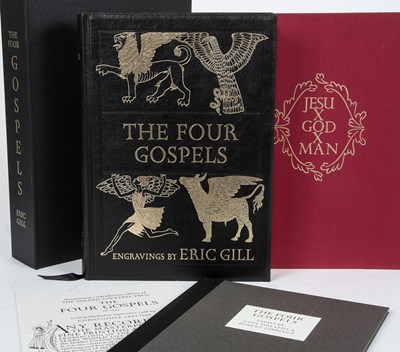 Lot 467 - Gill, (Eric). 'The Four Gospels of the Lord...