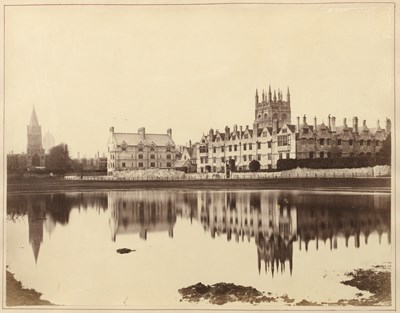 Lot 283 - A late 19th century photograph of Cornmarket...