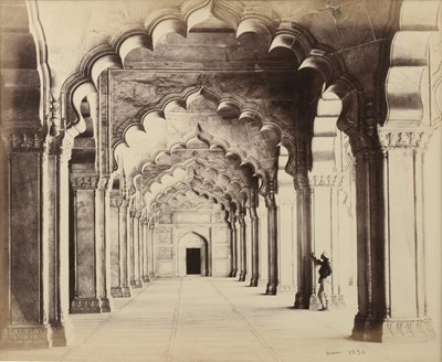 Lot 285 - Samual Bourne (1834 - 1912) Agra, Interior of...