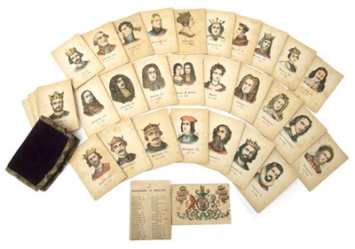 Lot 344 - A Victorian card game 'The Sovereigns of...