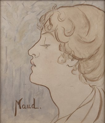 Lot 144 - Late 19th Century English School 'Maud, study...