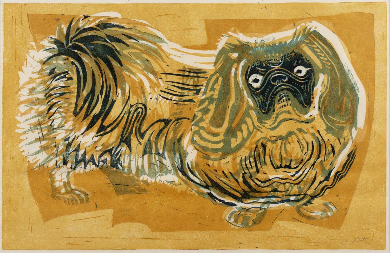 Lot 240 - Caroline Duckworth King (1894-1986) 'Pekingese'...