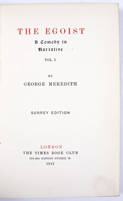 Lot 604 - Meredith, (George). English Novelist and Poet....