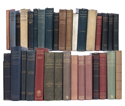 Lot 610 - A collection of c25 titles by Walter Pater,...