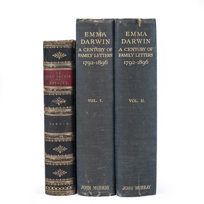 Lot 614 - Darwin, (Charles). 'The Origin of Species',...