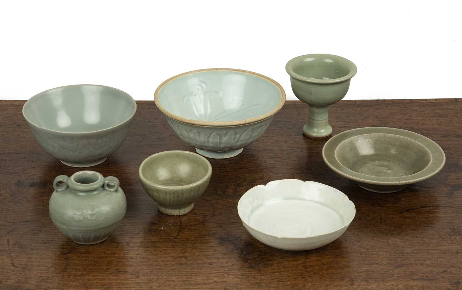 Lot 135 - Group of celadon porcelain Chinese, Song...