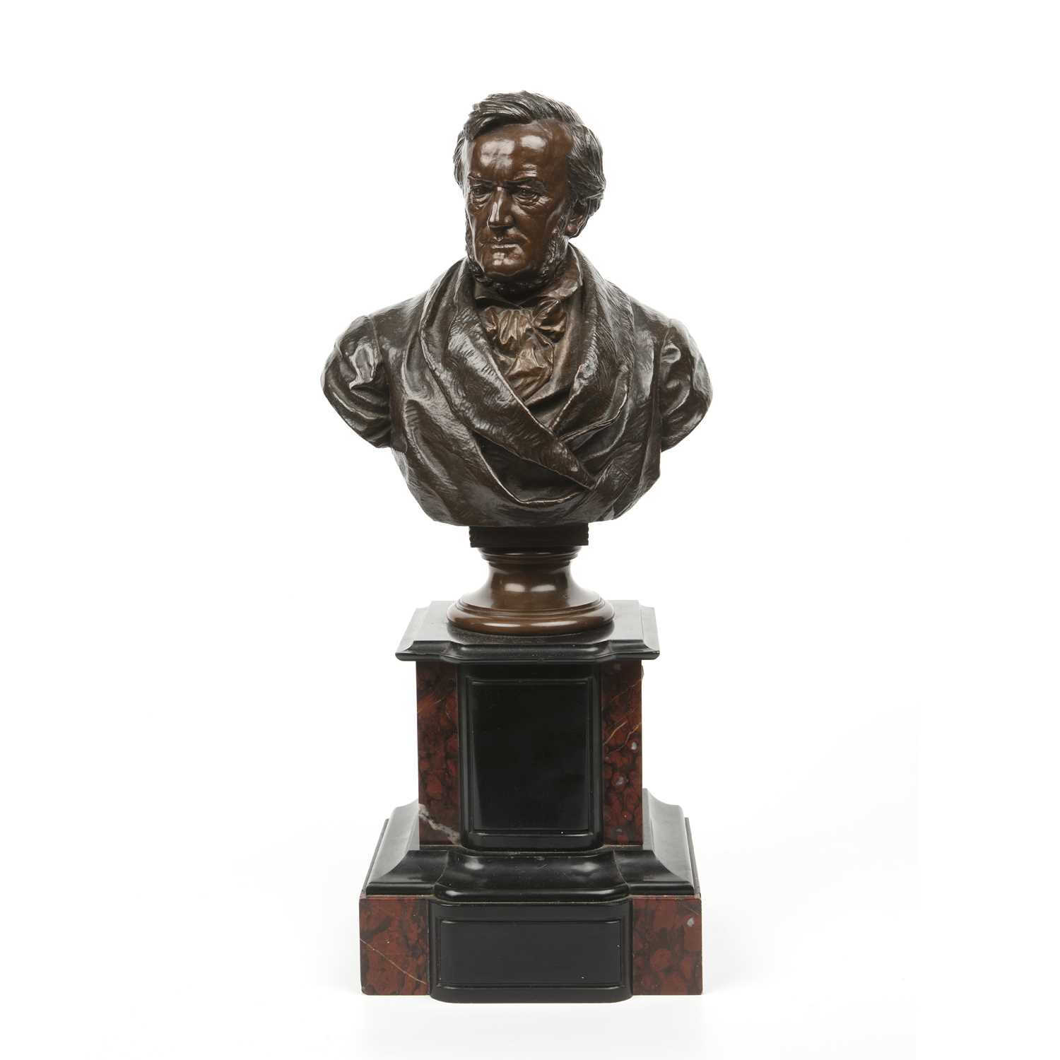 Lot 26 - Fritz Schaper (1841-1919) Bronze, head and...