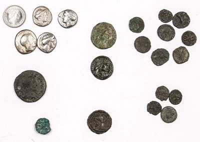 Lot 217 - Ancient coinage to include Roman, Emporers...