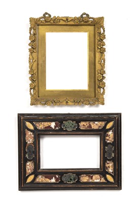 Lot 289 - A 19th century continental ebonised wooden...