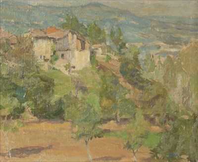 Lot 237 - Diana Maxwell Armfield (b.1920) Farm with...