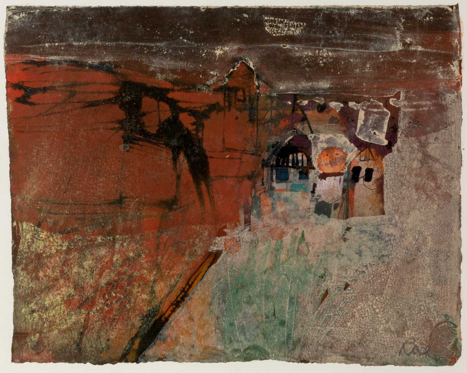 Lot 192 - Barbara Rae (b.1943) Monda signed (lower...