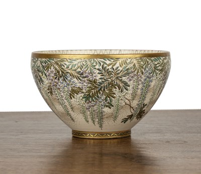 Lot 506 - Satsuma bowl Japanese, Meiji period decorated...