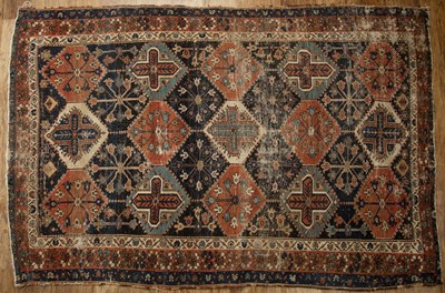 Lot 110 - Multicoloured rug Caucasian, with overall...