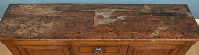 Lot 296 - An early 19th century oak dresser