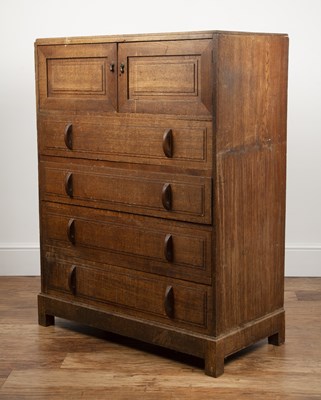 Lot 6 - Attributed to Gordon Russell (1892-1980) oak,...