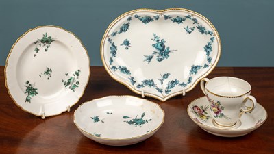 Lot 73 - A late 18th/early 19th century Derby dessert dish