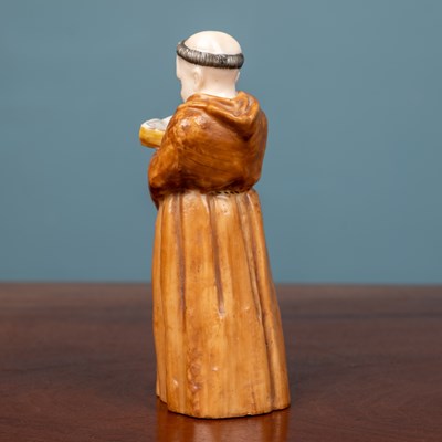Lot 494 - A Royal Worcester porcelain candle snuffer