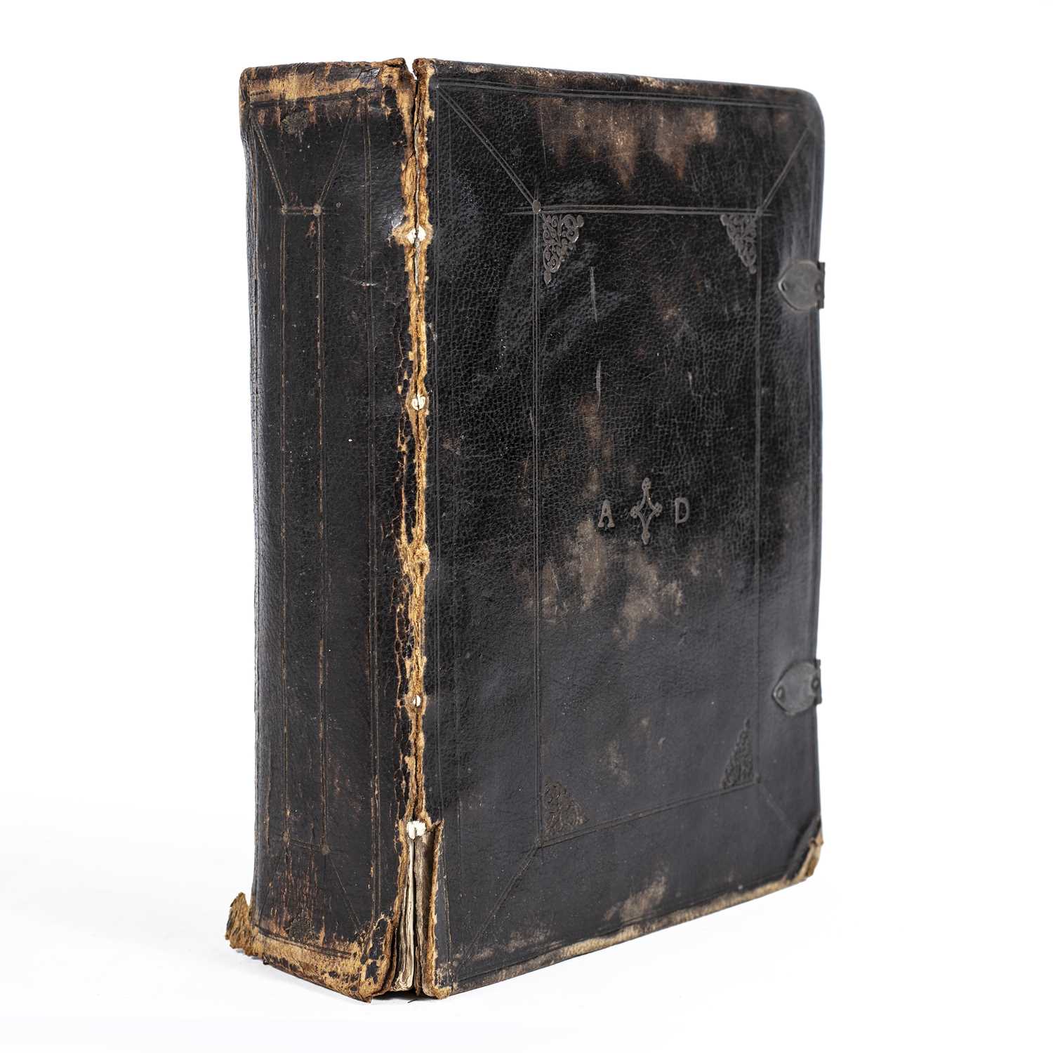 Lot 645 - A 17th century family Bible including The Book...