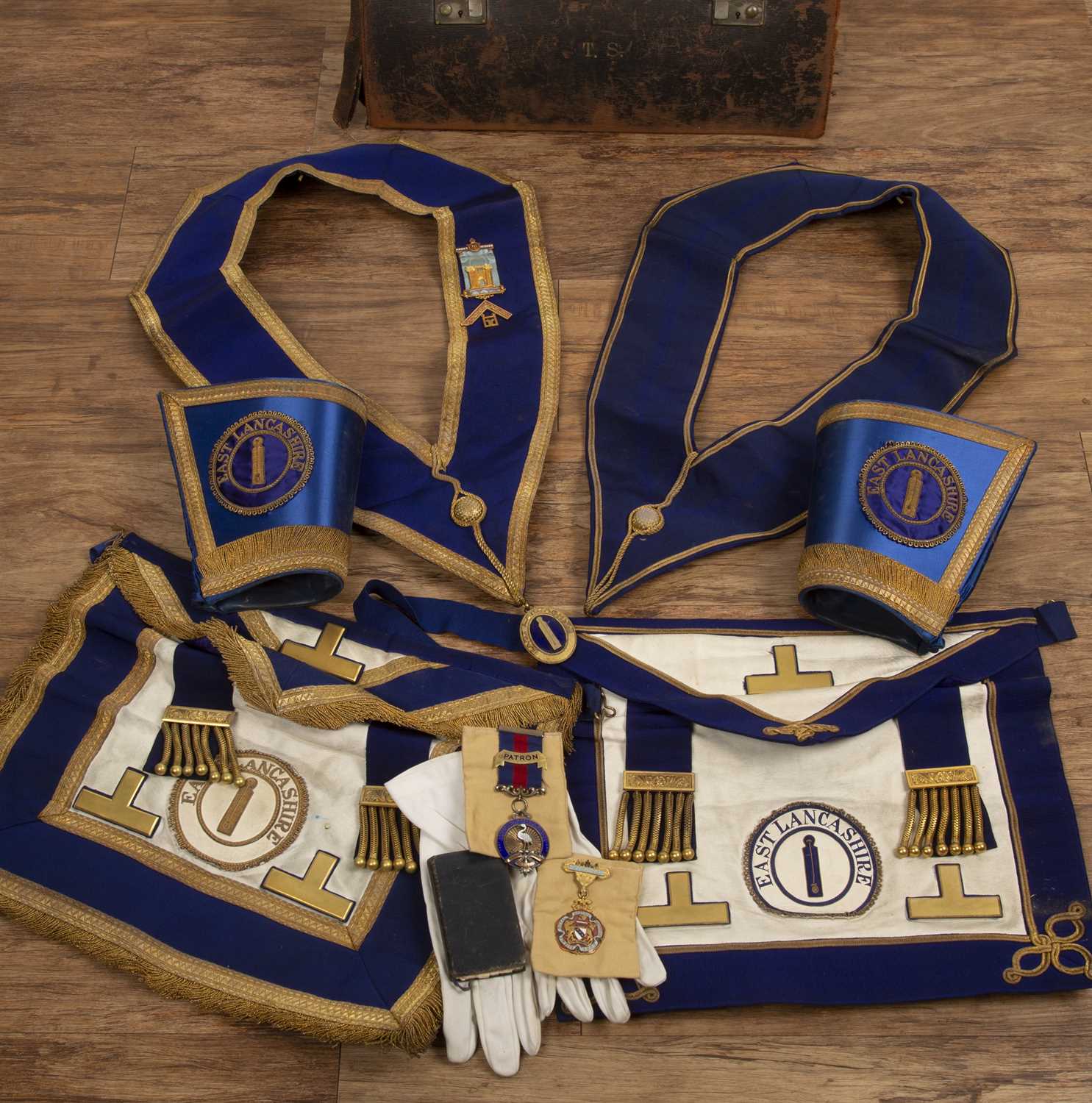 Lot 356 - Collection of Masonic items from the East...