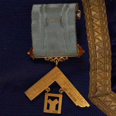 Lot 356 - Collection of Masonic items from the East...