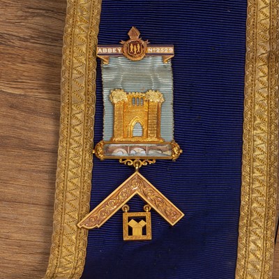 Lot 356 - Collection of Masonic items from the East...