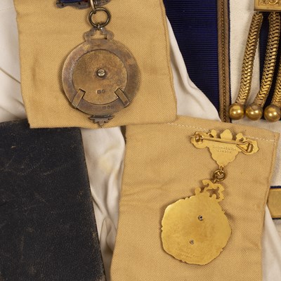 Lot 356 - Collection of Masonic items from the East...