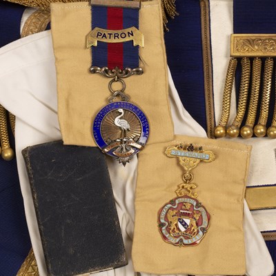 Lot 356 - Collection of Masonic items from the East...