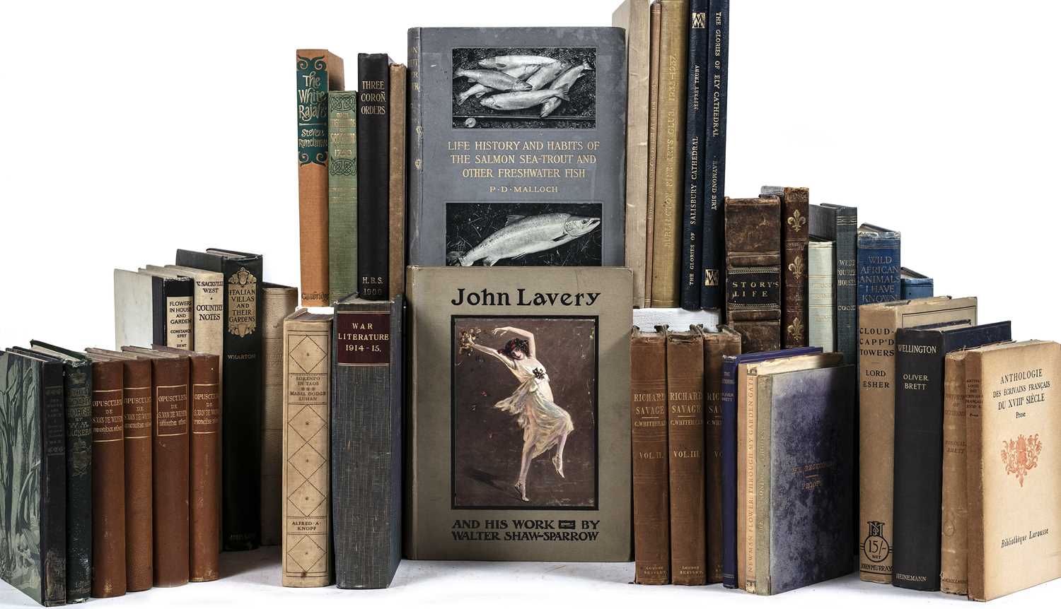 Lot 659 Mixed Literature c50 volumes, poetry,