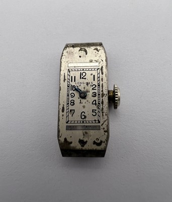 Lot 119 - A diamond set cocktail watch by Longines, the...