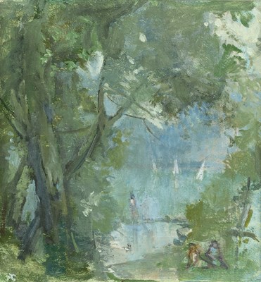 Lot 239 - Peter Greenham (1909-1992) Lake Annecy 2...