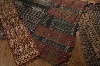 Lot 353 - Quantity of Savu and Timor cloths Indonesian,...