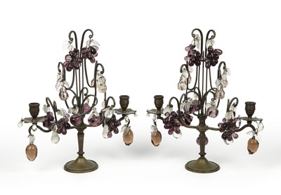 Lot 237 - A pair of late 19th century continental gilt...