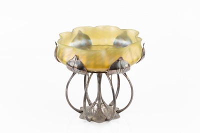 Lot 714 - Art Nouveau A centerpiece stand, circa 1900...