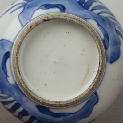 Lot 55 - Small blue and white vase Chinese, 18th/19th...