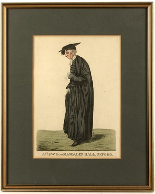 Lot 15 - Edward and Michelango Rooker 'Magdalen College,...