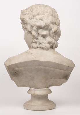 Lot 332 - After the Antique: A 19th century head and...