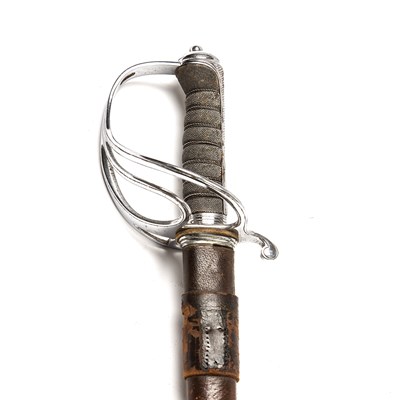 Lot 175 - An 1821 pattern Artillery officers sword with...