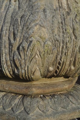 Lot 1148 - A Regency Coade stone sundial