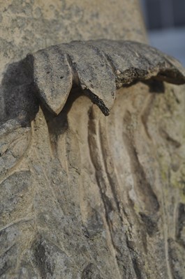 Lot 1148 - A Regency Coade stone sundial