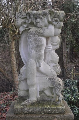 Lot 1356 - Eric Stanford (British, b.1932-d.2020), 'Diana and Actaeon'