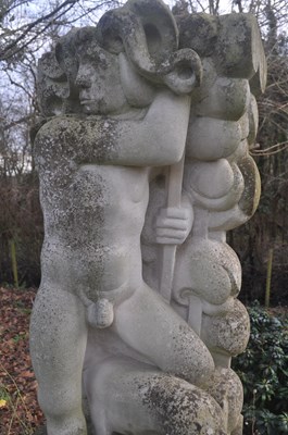 Lot 1356 - Eric Stanford (British, b.1932-d.2020), 'Diana and Actaeon'