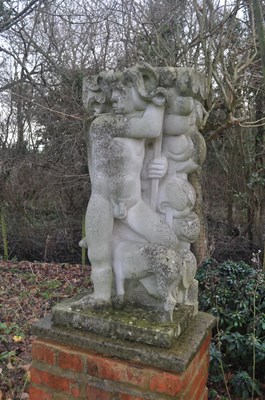 Lot 1356 - Eric Stanford (British, b.1932-d.2020), 'Diana and Actaeon'