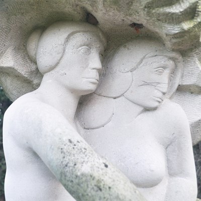 Lot 1356 - Eric Stanford (British, b.1932-d.2020), 'Diana and Actaeon'