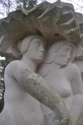 Lot 1356 - Eric Stanford (British, b.1932-d.2020), 'Diana and Actaeon'