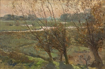 Lot 345 - Norman Buchanan (1910-2004) Landscape with...