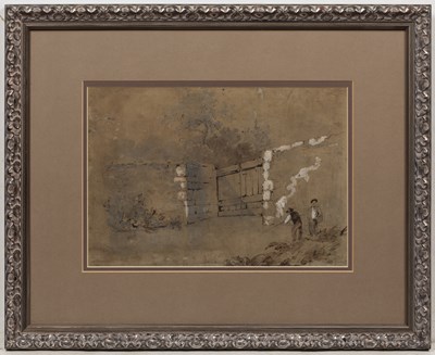 Lot 546 - James Elliott (act. c.1848-1896) A coastal bay...