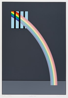 Lot 28 - Patrick Hughes (b.1939) Inside Out, 1981...