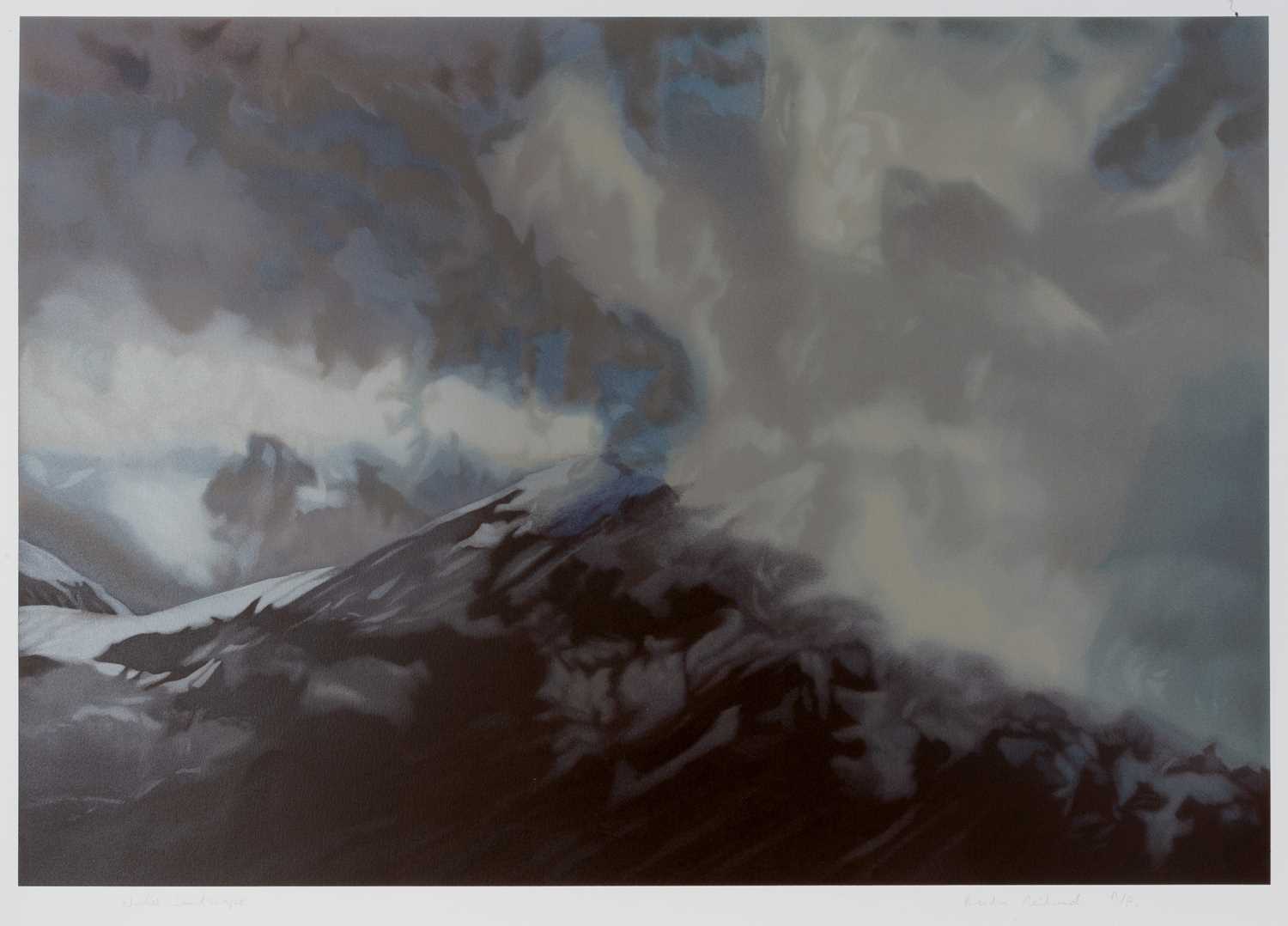 Lot 463 - Brendan Neiland (b.1941) Wales Landscape...