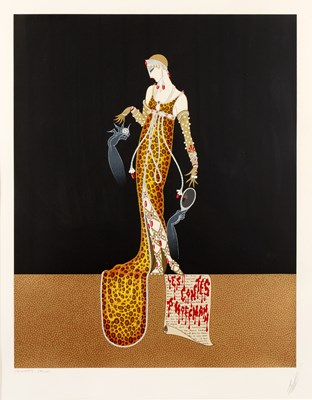 Lot 213 - Erté (1892-1990) Giulietta signed in pencil...