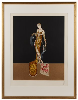 Lot 213 - Erté (1892-1990) Giulietta signed in pencil...